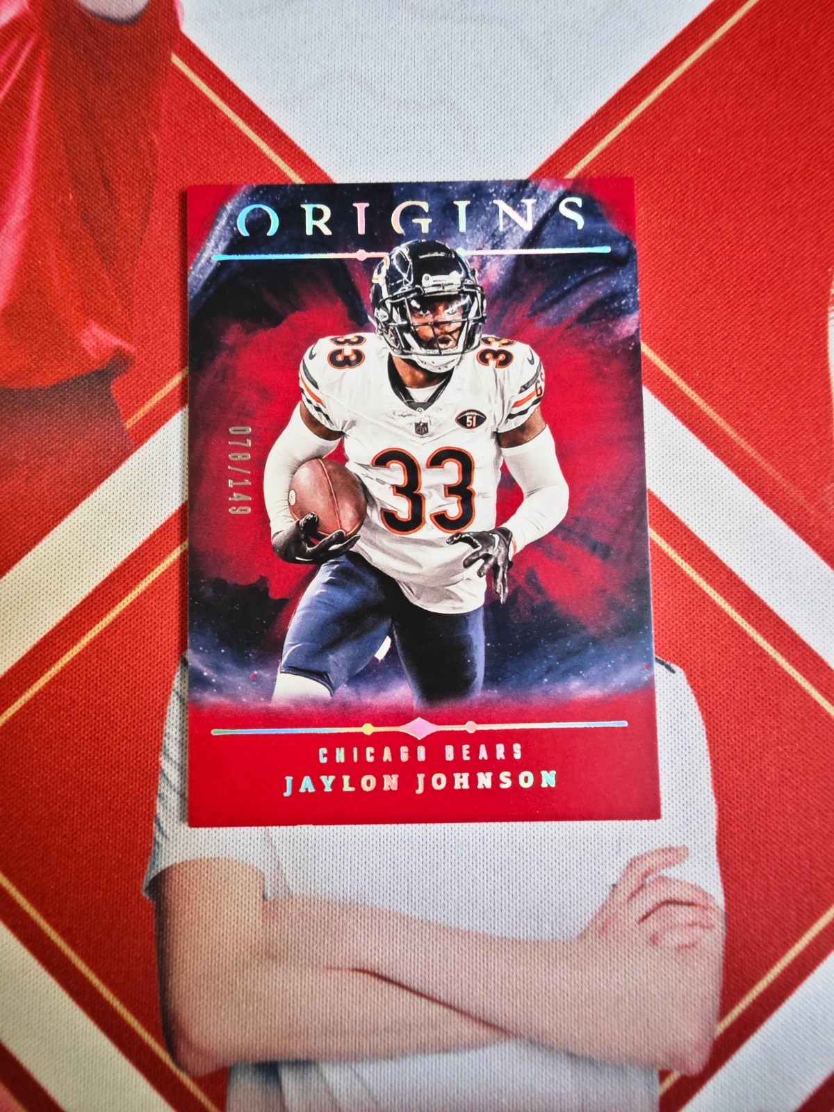 2024 Panini Origins Football Red Jaylon Johnson /149