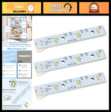 LED Light Board for GE Refrigerators Freezers - 3 Pack Replacement Parts
