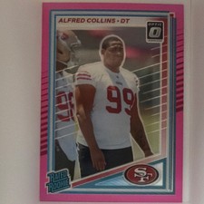 Panini 2025 Donruss Alfred Collins Rated Rookie #355 San Francisco 49ers NFL