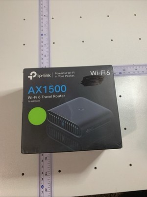 TP Link Wi-Fi 6 Travel Router TL-WR1502X AX1500 Portable/Multiple Mode 