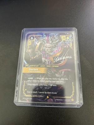 Darius - Executioner (Signature) - Spiritforged (SPF) SFD 236*/221