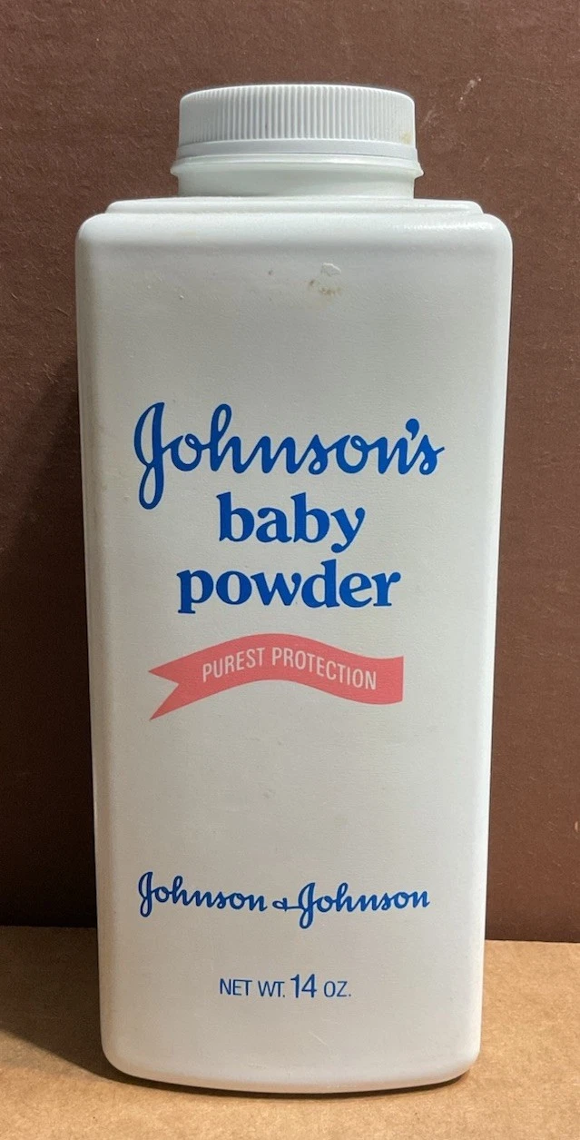 FULL Vintage Johnsons Baby Powder 14 oz Purest Protection Talc Twist Top