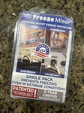 FREEZE MISER Outdoor Faucet Freeze Protector 