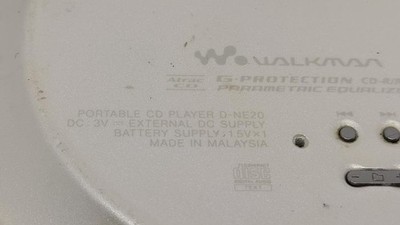 Sony Walkman D-NE20 Personal CD Player for sale online | eBay