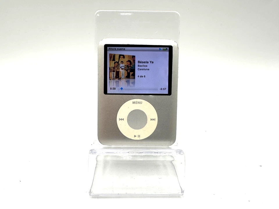 Apple iPod nano 3G - 4GB - Silber - A1236 - funktioniert - ohne Zubehör - Bild 2 von 4