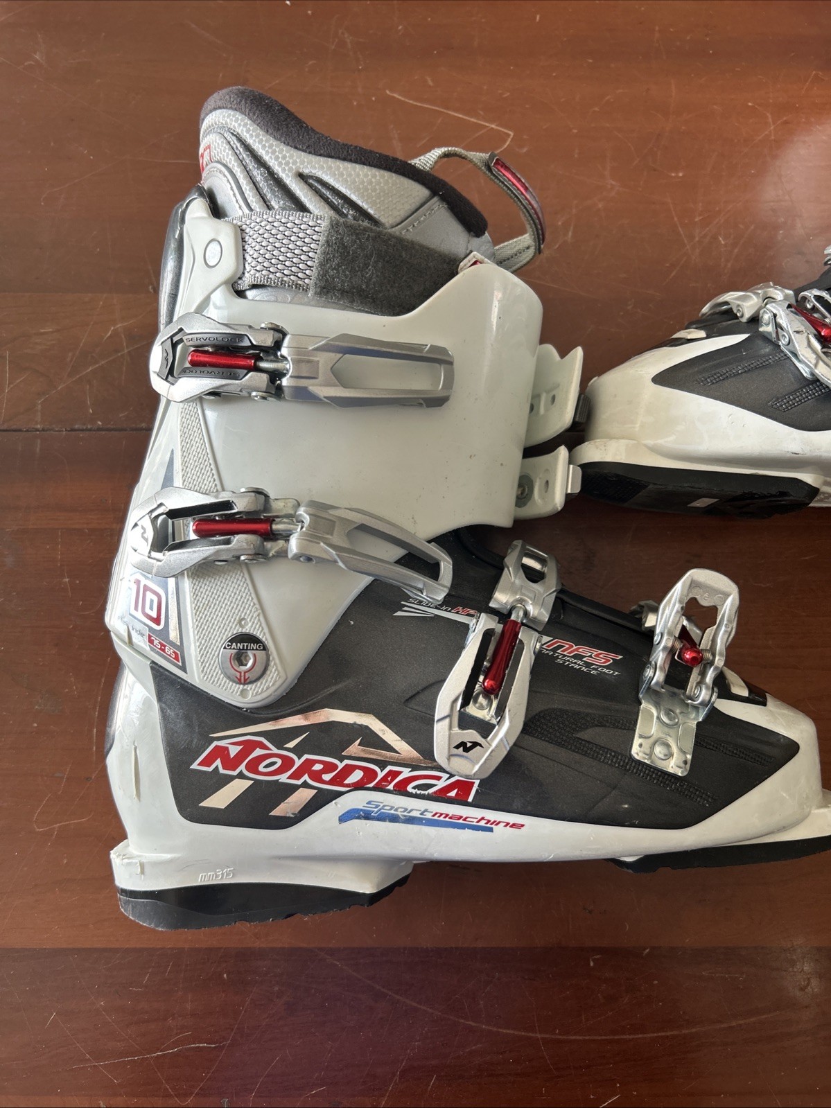 SALOMON Scarponi da sci Nordica Sport Machine 10 misura uomo 27 27 5 315 mm Flex 75 65 Canting