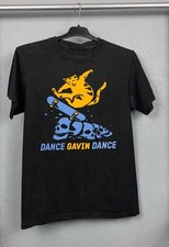 Hot Rare Dance Gavin Dance Band Cat Funny Black S to 5XL Tee Shirt ZL304