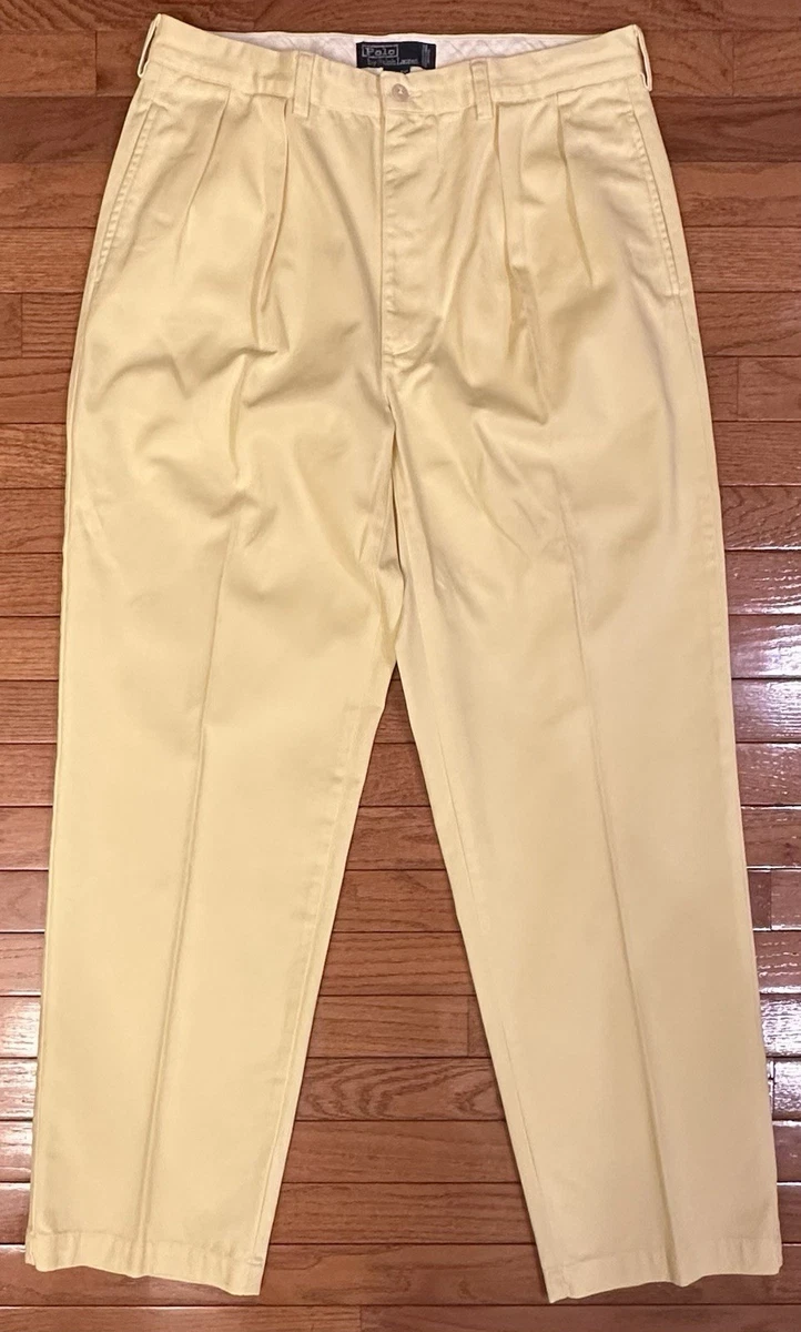 Polo Ralph Lauren Yellow Regular Size Pants for Men for sale | eBay