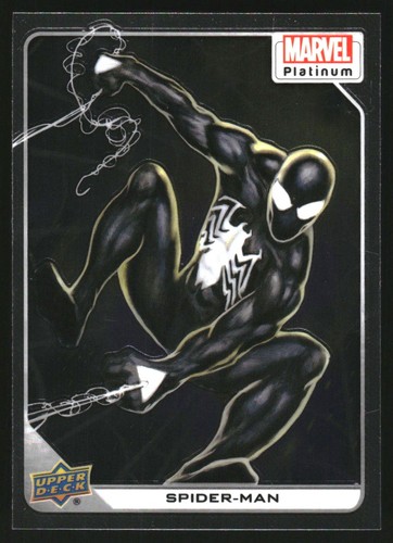Spider-Man Symbiote [Pink Pulsar] #83 Marvel 2023 Upper Deck Platinum card