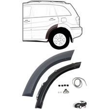 Rear Driver Side Front Section Fender Trim For 2001-2005 Toyota Rav4 To1508101 Rear Driver Side Front Section Fender Trim For 2001-2005 Toyota Rav4 To1508101