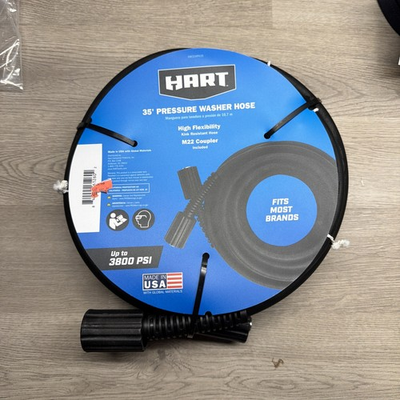 #ad New hart 35 Pressure Washer Hose High Flexibility Up To 3800 Psi Pressure Washer $65.00