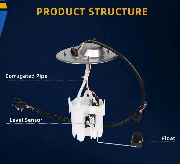 Bomba de combustible DWVO compatible con Ford Mustang 1999 2000 3,8 L 4,6 L  Foto 2 de 4