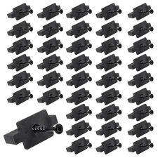100Pcs Hidden Fasteners Clips for Deck Fastening, Black Nylon Plastic T Clips...