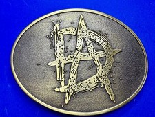 TM  2016 WWE Wrestler Dean Ambros Lootcrate Exclusive Gold Belt Buckle