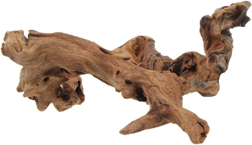 emours Aquarium Decor Wood Fish Tank Decoration Driftwood Size and L, brown