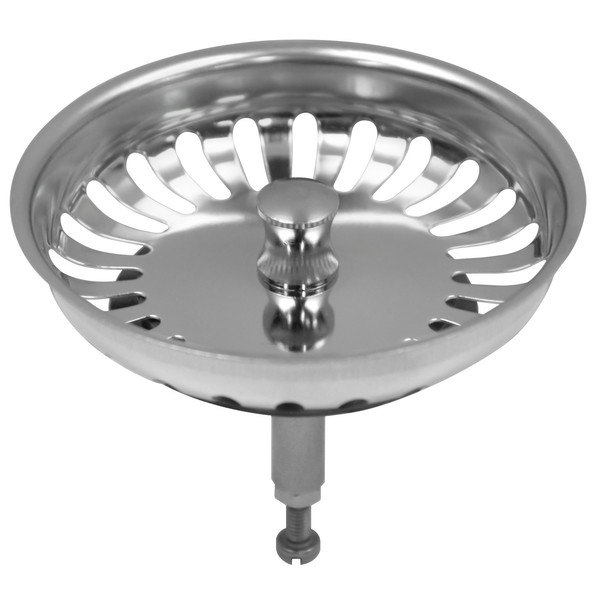 SiebköRbchen 83Mm Blanco 125555 Mit Hubstange FüR Siebkorbventil SpüLbecken-image