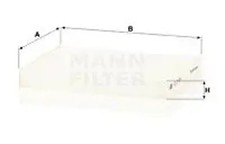 Innenraumfilter Partikelfilter CU 21 009 MANN-FILTER für KIA SOUL II