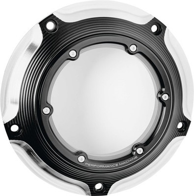 Performance Machine Vision Derby Abdeckung - Kontrast Cut Motorrad Street Bike