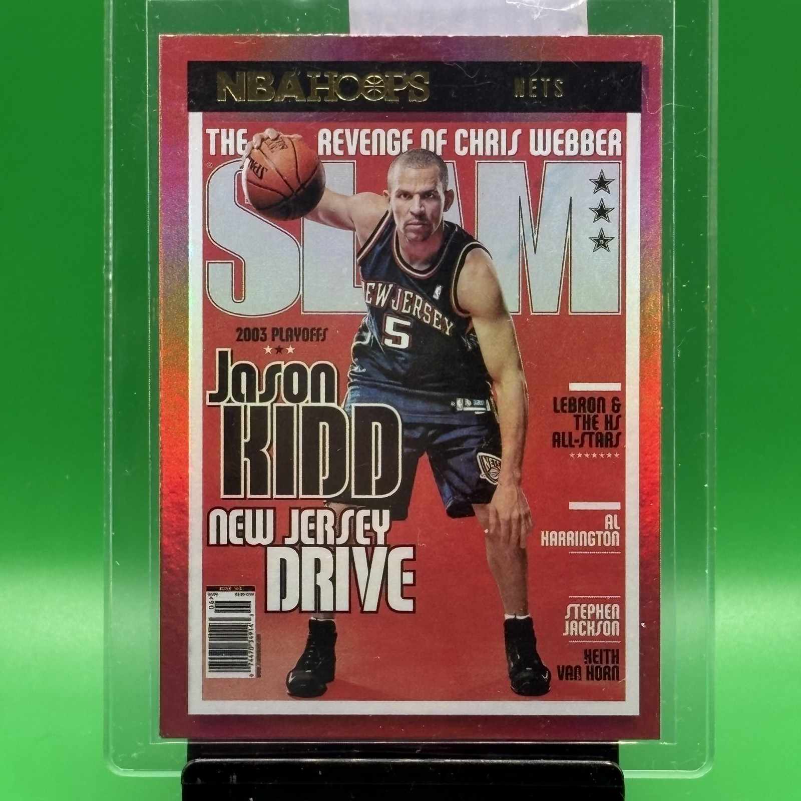 2021-22 Panini NBA Hoops - Slam Jason Kidd #SLAM #70 Holo