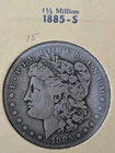 1885-S Morgan $1 Silver Dollar