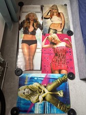 Vintage Britney Spears RARE promotion posters 2001-2003