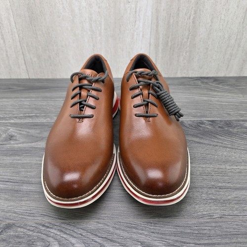 Scarpe Cole Haan taglia 8 da uomo OriginalGrand Energy Twin Oxford British Tan - Foto 4 di 14
