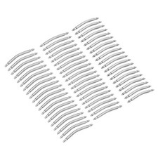 60pcs 18mm 20mm 22mm Curved Spring Bar Pins 1.8mm Dia Stainless Steel Watch Pin