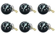 Coghlan's Ball-Type Pin-On Compass Liquid Filled Luminous Arrow Survival 6-Pack 