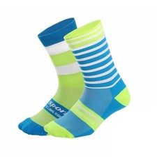 Cycling Socks Mens Womens XC Ridinig Sports Ankle Socks Bicycle Bike Socks Cyan