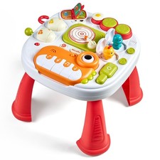 Baby Activity Table Learning & Fun, Baby DJ Table for Sitting Play, Keyboard ...