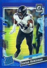 2023 Donruss Optic #208 Tavius Robinson Blue Hyper