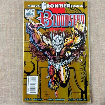 BLOODSEED #1 (1993)   Marvel Frontier Comics   Liam Sharp Art   Book 1
