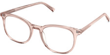 Warby Parker DURAND Round Eyeglasses Frames Rose Water Medium 48-18-142 mm NWT 