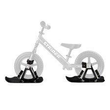 Strider 12  Snow Skis Set for Balance Bike Kids 1-4yr Tool-Free