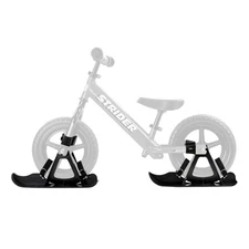 Strider 12” Snow Skis Set for Balance Bike Kids 1-4yr Tool-Free