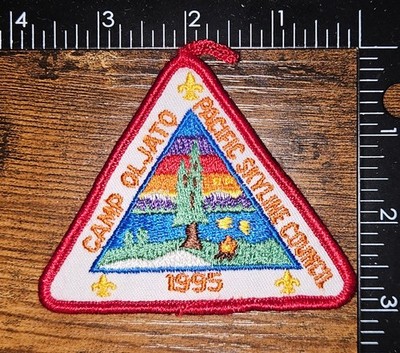 Camp Oljato Pacific Skyline Council 1995 BSA Camp Patch 