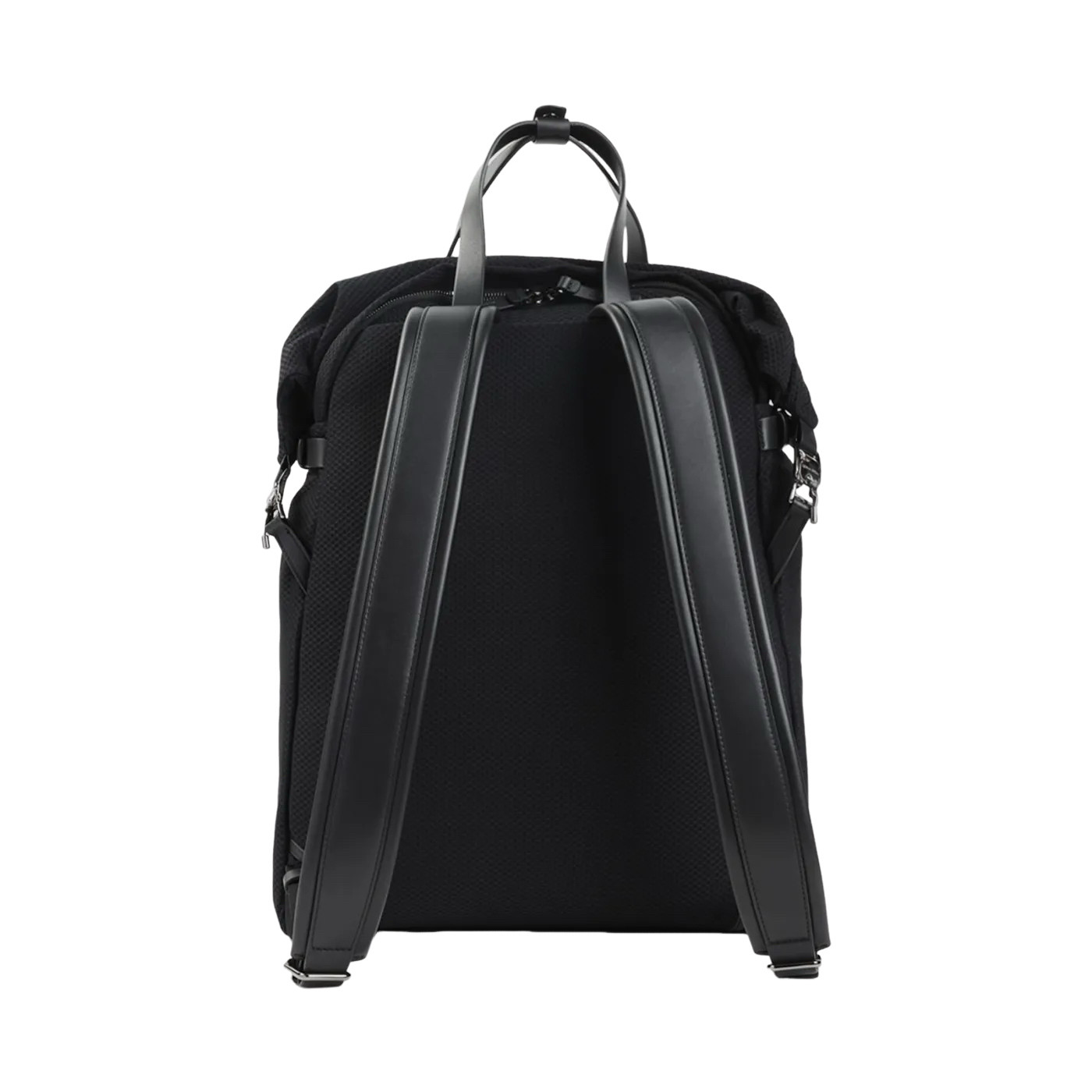 GIORGIO ARMANI Black Mesh Backpack New & Authentic image 2