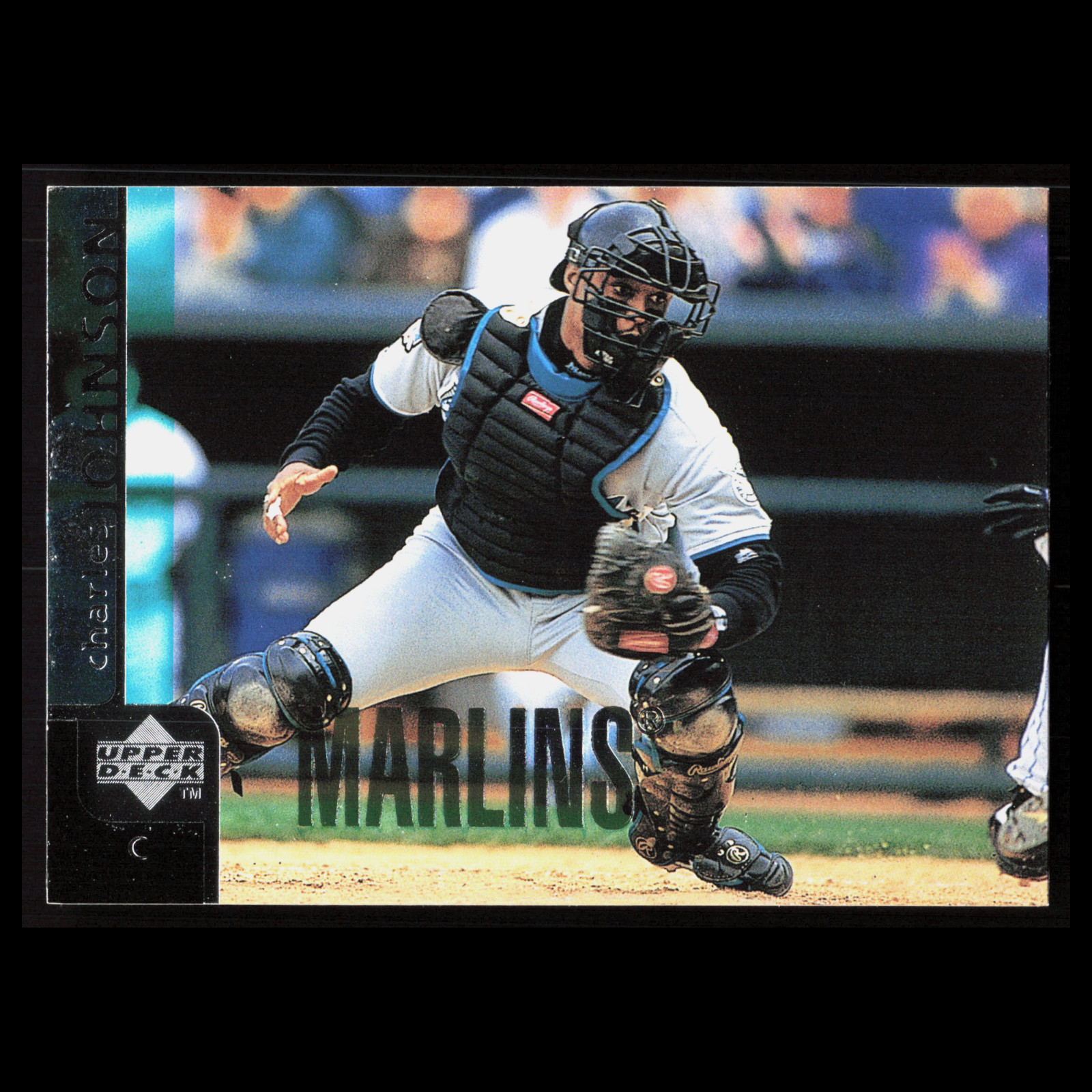 Charles Johnson #92 1998 Upper Deck Florida Marlins Baseball Card MLB