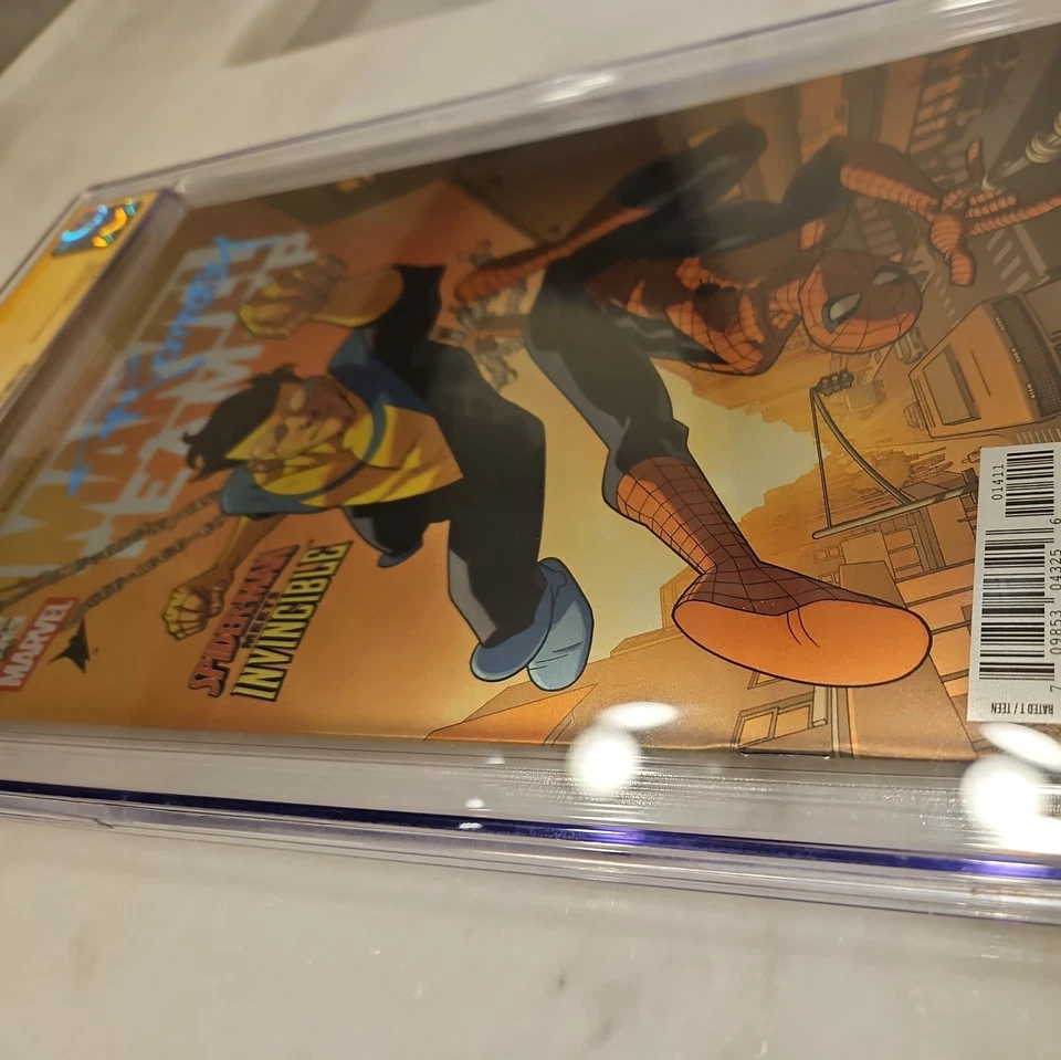 MARVEL TEAM-UP 14 CGC 9.8 BATTLE BEAST BLIND BAG V1! INVINCIBLE & SPIDER-MAN!1!! - Image 3 of 4