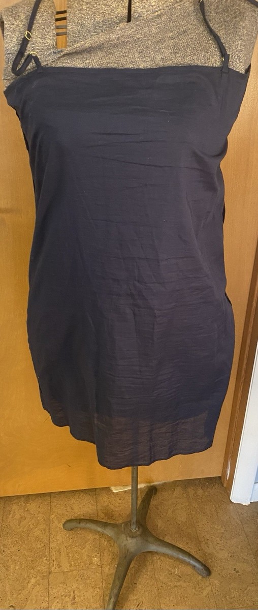 Tory Burch Gabriella Embroidered Floral Boho Dress Lace Navy Blue Size Med.  EXC. | eBay