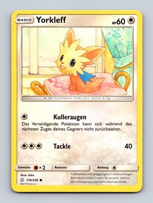 TCG Pokemon Karte Yorkleff CEC 174/236 DE Sekio Cosmic Eclipse