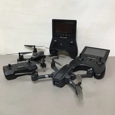 Lot  (2) Two Holy Stone Drones, Remotes, Battery’s, Blades, Cables (Untested)