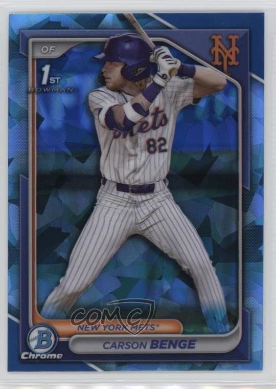 2024 Bowman Chrome Draft Sapphire Edition Carson Benge #BDC-28
