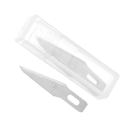 10pcs Craft Hobby Blades #11 Blunt Angle Replacement Cutting Blade for Carving - Picture 1 of 5