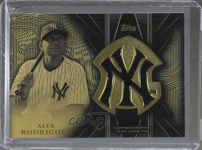 2016 Topps Team Logo Pins Series 2 Alex Rodriguez #TLP-ARO 1z6