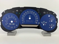US Speedo Blue SSR Gauge Face for 2006 Clusters