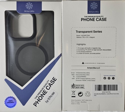 Antarctika Magnetic for iPhone 15 Pro Max Case MagSafe with Drop Protection - 第 1/1 張圖片