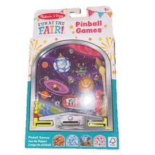 Melissa & Doug Fun at the Fair Pinball Game Travel-Friendly NEW