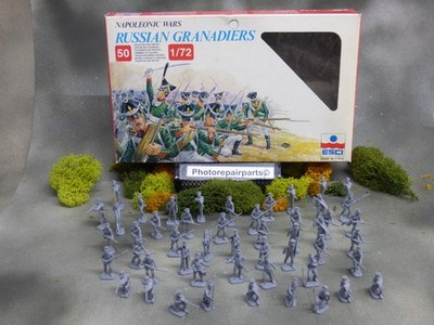 1/72 Esci  /  Napoleonic Waterloo Complete Set Russian Grenadiers Lot#7494K 