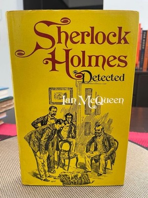 Ian McQueen Sherlock Holmes Detected Vintage Book Good Condition Japanese Text